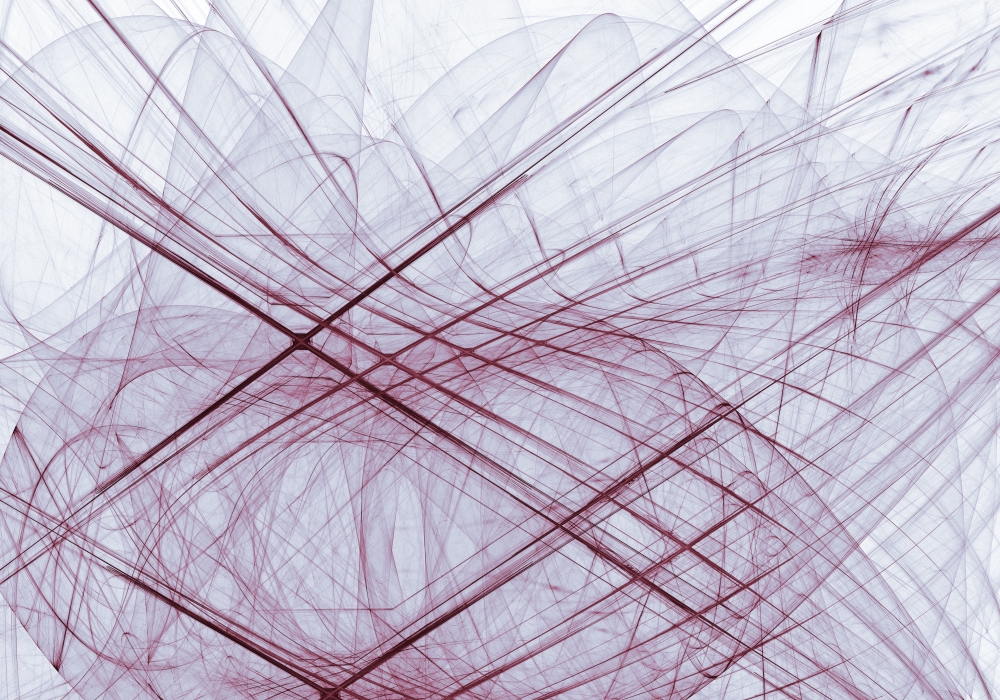 black and white fractal background